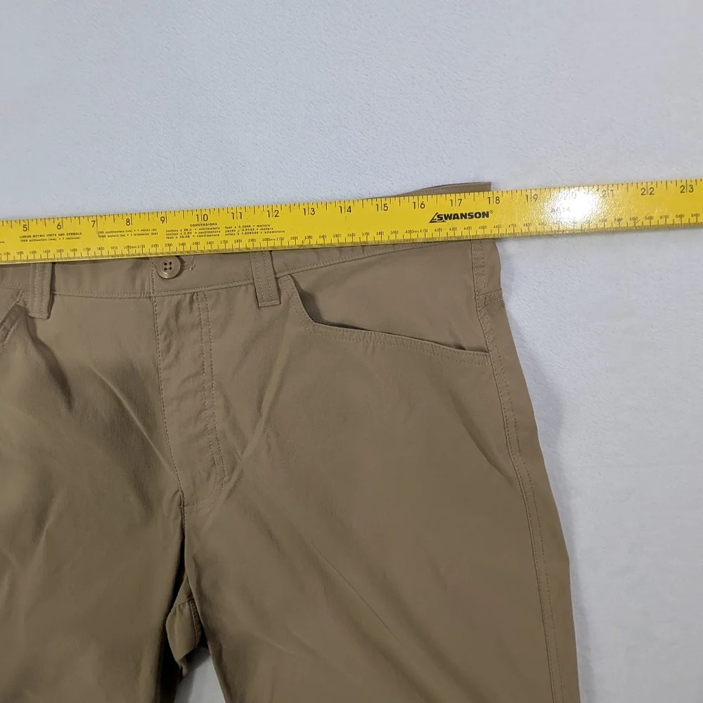 Eddie Bauer Men’s Convertible Tech Hiking Pants to‎ Shorts | Khaki 38x34